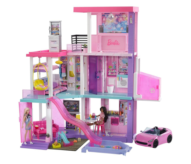 Barbie DreamHouse® Deluxe Domek 60 rocznica + 2 lalki - 1051669 - zdjęcie